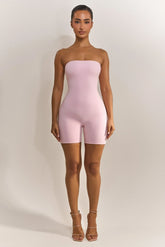 The Sculpt Short Unitard in Pink