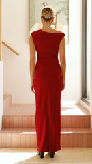Lilah Maxi Dress - Wine