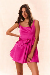 Bayer Satin Mini Dress