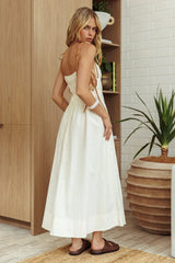 By The Way Side Tie Dress Oat